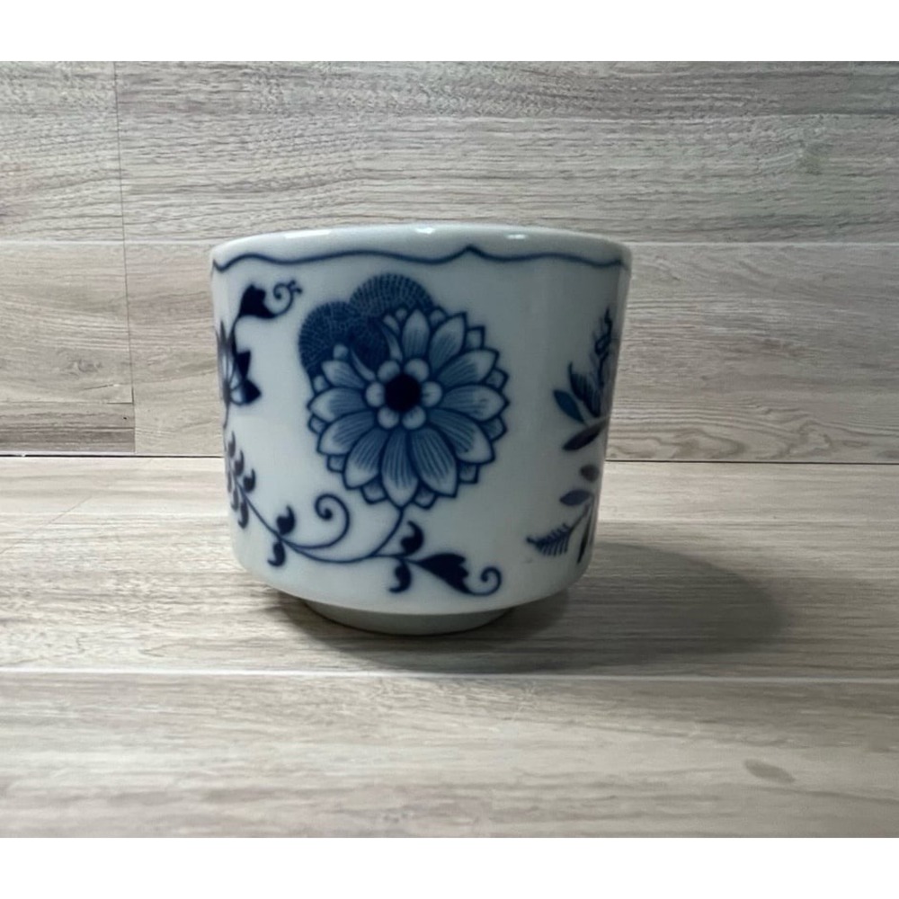 Vintage Blue Danube Japan 3" Tall Coffee Tea Cup No Handle Sipper